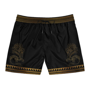 Casual Shorts - Street Dragon (Gold)