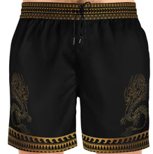Load image into Gallery viewer, Casual Shorts - Street Dragon (Gold)