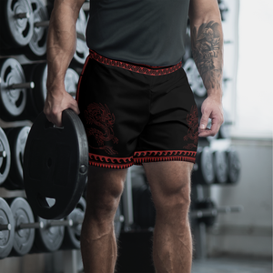 Casual Shorts - Street Dragon (Red)