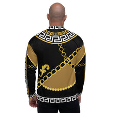 Load image into Gallery viewer, Casual Bomber Jacket - Pantheon&#39;s Gold