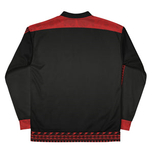Casual Bomber Jacket - Street Dragon (Red)