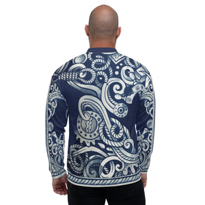 Casual Bomber Jacket - Tidal Dreams