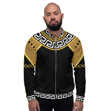 Load image into Gallery viewer, Casual Bomber Jacket - Pantheon&#39;s Gold