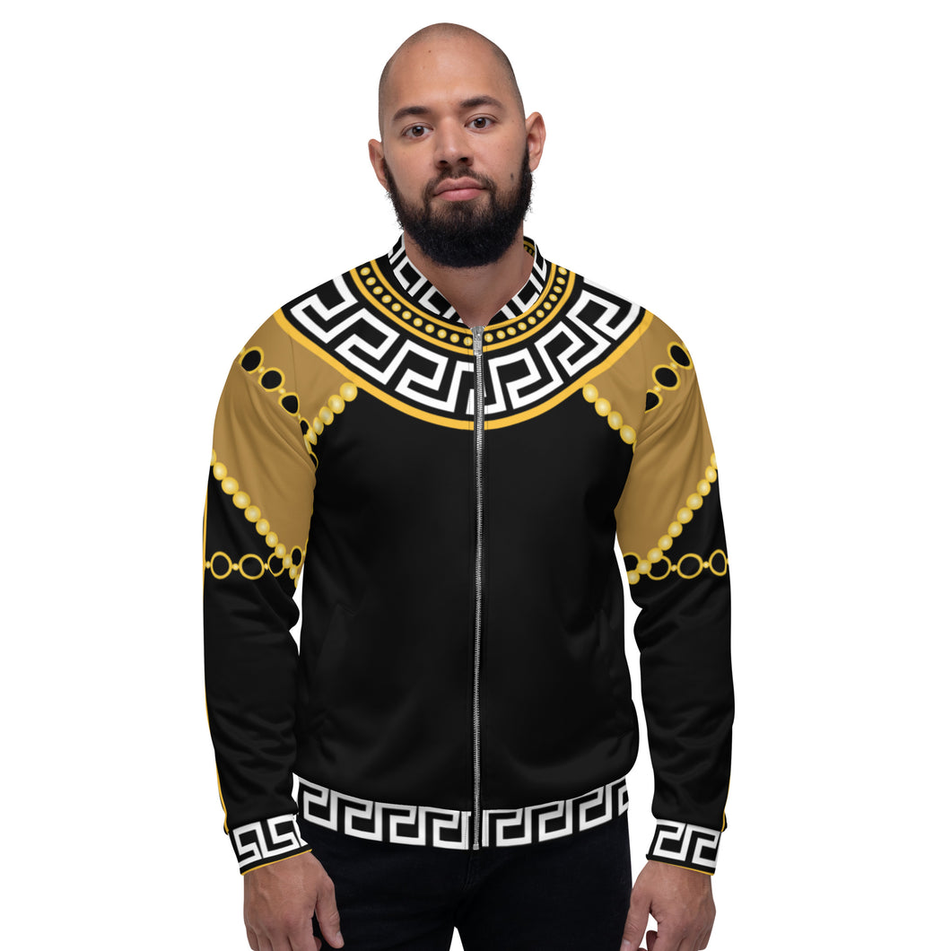 Casual Bomber Jacket - Pantheon's Gold