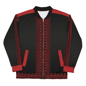 Casual Bomber Jacket - Street Dragon (Red)
