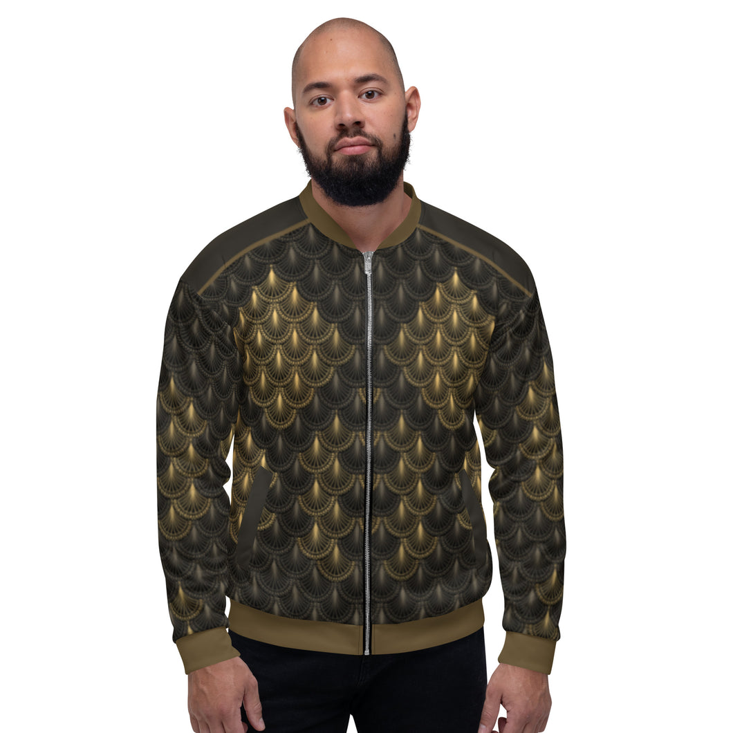 Casual Bomber Jacket - Pangolin