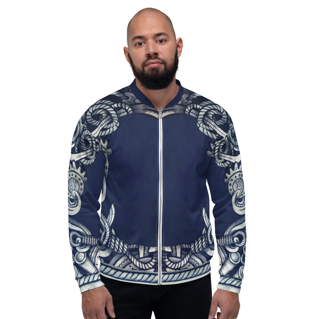 Casual Bomber Jacket - Tidal Dreams