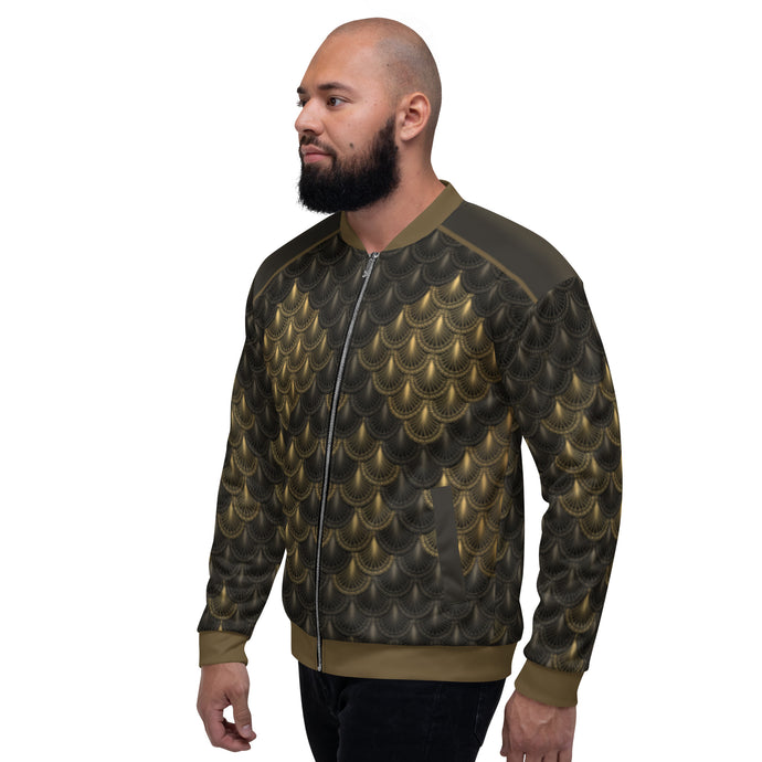 Casual Bomber Jacket - Pangolin