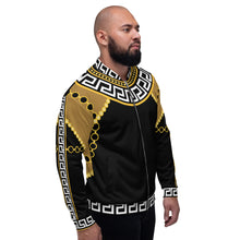 Load image into Gallery viewer, Casual Bomber Jacket - Pantheon&#39;s Gold